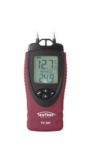 tebo tv 341 vochtmeter|Vochtigheidsmeter TV 341 TESTBOY .